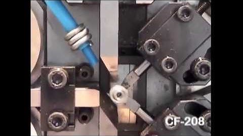 CNC Spring Machine CF-208 - Compression Spring(7)  - YHM