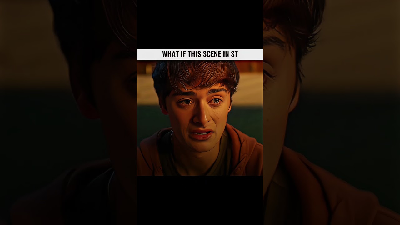 WHAT IF THIS SCENE IN STRANGER THINGS 