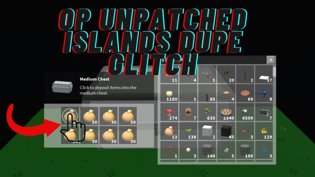 Op Unpatched Duplication Glitch Roblox Islands Youtube - glitches in roblox islands