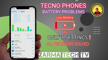 Tecno Battery Problems | Tecno Battery Drain Problem | Finally Fixed | Apply only 3 settings | 2024