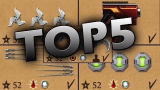 Shadow Fight 2 TOP 5 missile weapons