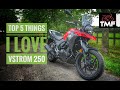 Top 5 things I love about the Suzuki Vstrom 250