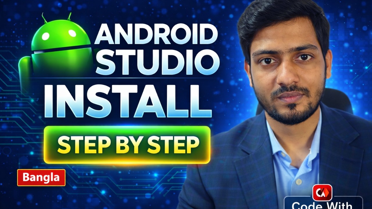 Android Studio ইনস্টল করুন মাত্র ৫ মিনিটে | Step by Step Bangla ...