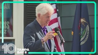 Bill Clinton is out of the hospital after being treated for the flu