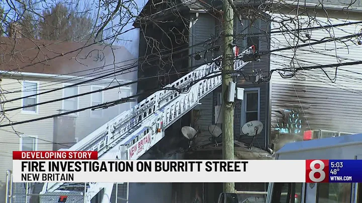 2 firefighters suffer minor injuries after house fire in New Britain