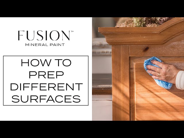 How to Use Fusion Mineral Paint - Lemons, Lavender, & Laundry