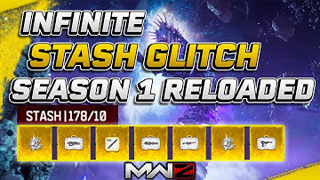 Infinite STASH GLITCH MW3 Zombies UPDATED for Season 1 Reloaded *NEW*