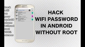 How To Hack Wifi Password on Your smartphone no root 100% work