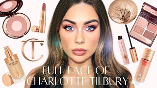 FULL FACE OF CHARLOTTE TILBURY, IS IT REALLY WORTH THE MONEY? | PILLOW TALK LOOK | VALENTINES MAKEUP