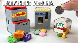 3 LEGO Candy Vending Machines for Real Money!! #shorts