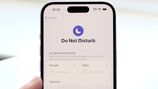 How To FIX Do Not Disturb Mode Not Working On iOS 17!