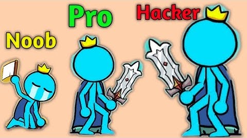 Stick Clash game play//Noob vs Pro Hacker