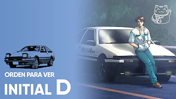 Que ordem assistir Initial D?