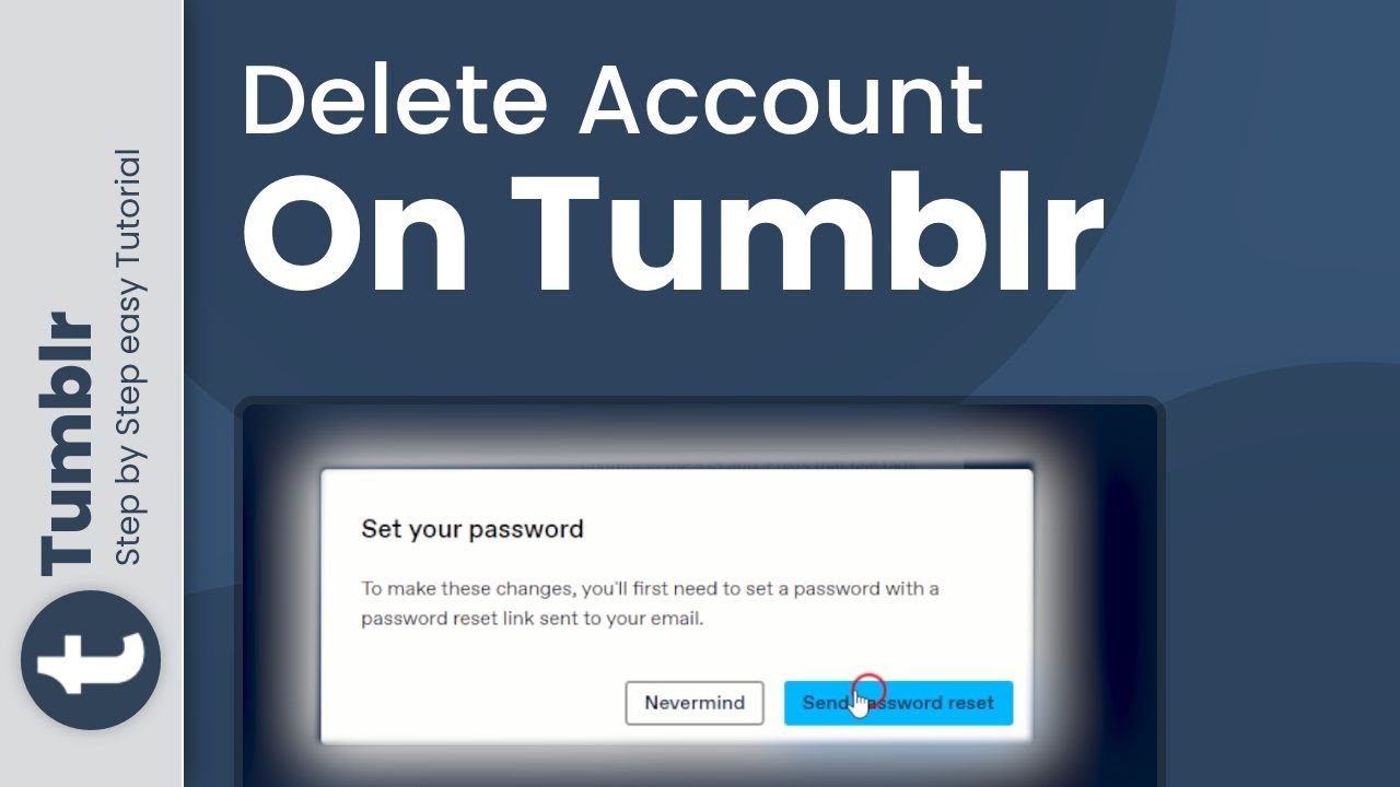 How To Delete Tumblr Account (2023 Guide) 