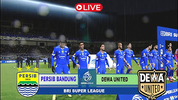 PERSIB BANDUNG VS DEWA UNITED BRI SUPER LEAGUE 2025/2026- Video Game Simulation