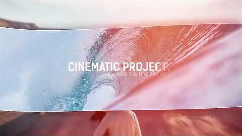 Parallax Wave Slideshow / After Effects Template