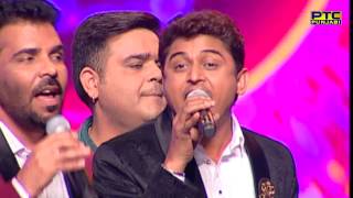 Master Saleem, Kanth Kaler \u0026 Feroz Khan singing Aaj Hona Deedar | Live | Voice Of Punjab Season 7