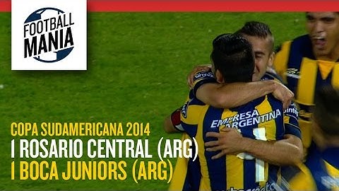 Rosario Central (ARG) 1-1 Boca Juniors (ARG) - Copa Sudamericana 2014 - 2nd Round