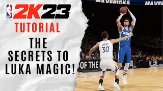 Control the game using Luka Doncic's POWERFUL SIGNATURE MOVES in NBA 2K23!