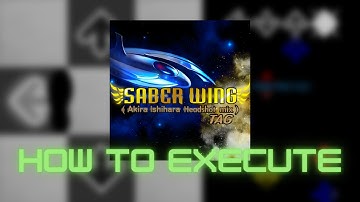 【DDR X】SABER WING (Akira Ishihara Headshot mix) ESP Lvl. 15 - How to execute