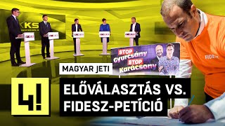 A Fidesz válasza az ellenzéki előválasztásra: STOP!