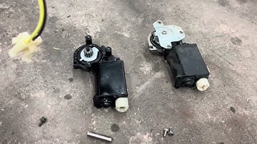 Maurice’s 1975 Chevrolet Corvette - passenger side window motor replacement