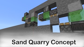 Sand quarry concept
