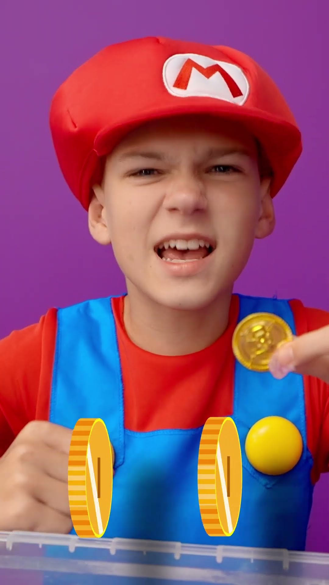 Super Mario Bros - Learn colors and find coins