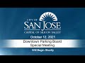 OCT 12, 2021 | Downtown Parking Board Special Meeting