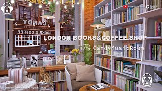 London Books & Coffee Shop Ambience, Smooth Piano, Mellow Music - Bookstore Sound, Book Cafe ASMR