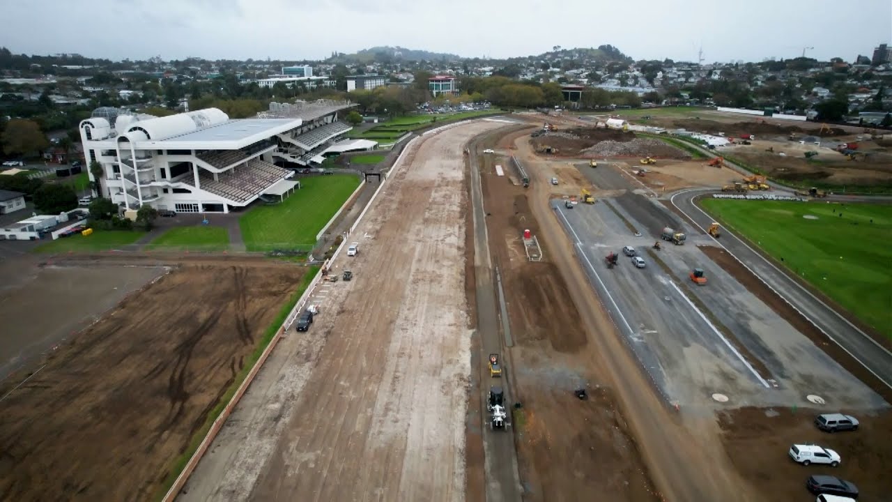 Ellerslie Racecourse Track Update YouTube
