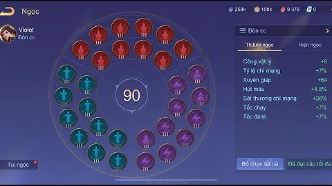 Bảng ngọc violet mới nhất 2024 (cập nhật ngày 9/8/2024)