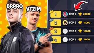 Desafiei @VTzimBS para JOGAR DUO vs TOP GLOBAL no Squad Busters