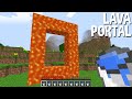 ONLY 1% PEOPLE Can LIGHT this LAVA PORTAL in Minecraft !!!