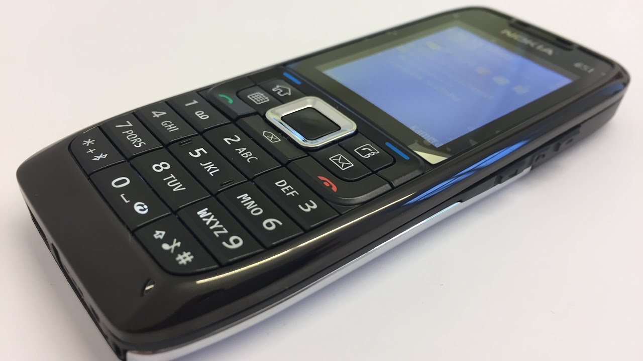 New Nokia E Series E51 - Black Steel - Full phone 2017 - review - business