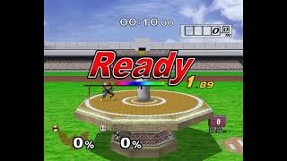 Super Smash Bros. Melee - Home Run Contest Fails: Captain Falcon.