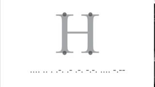 A Designers Guide To Morse Code - H