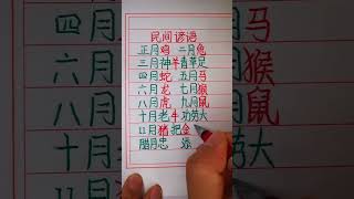 #生活小常識 #關注我每天堅持分享知識 #每天學習一點點 #每天跟我漲知識 #漲知識#寫字