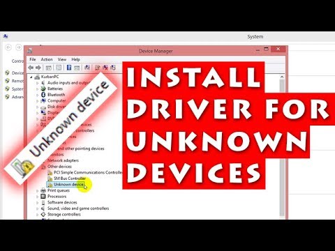 How To Find Driver and Install for UNKNOWN DEVICE - ACPI\\VPC2004\\0