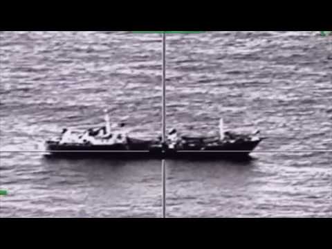 Минобороны показало видео ударов новейших ракет Х-35У по кораблям