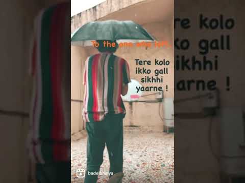 To the One who Left | Badel Sharma | Karan Aujla | chithhiyan