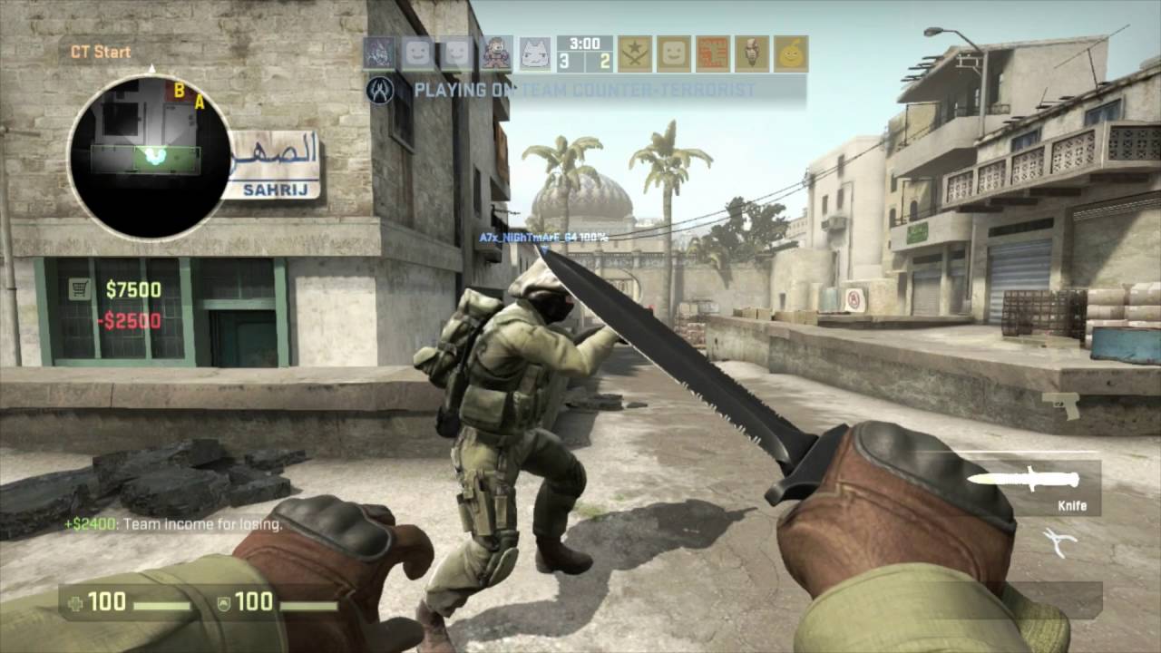 PS3 - CS:GO Olha a Faca !! - YouTube