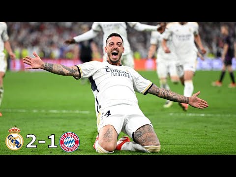 видео: Real Madrid vs Bayern Munich 2-1 Highlights UCL (08/05/2024)