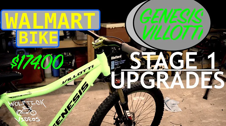 GENESIS VILLOTTI $174 Walmart MTB Gets BUDGET UPGR...