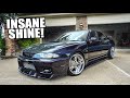 Widebody R33 gets an INSANE full detail & paint correction!