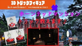 ☆3Dトリックフィギュア☆～TDLホーンテッドマンションのトリック教えます♪～☆ / Disney Land Haunted Mansion's trick will teach ♪