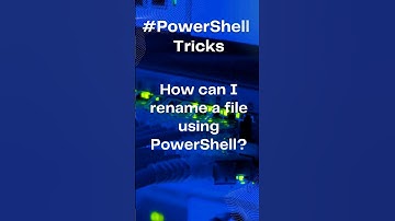 🚀 Rename a File with Ease in PowerShell! 📂