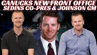Breaking News: Vancouver Canucks Hire Ryan Johnson as GM, Sedin Twins Co-Presidents