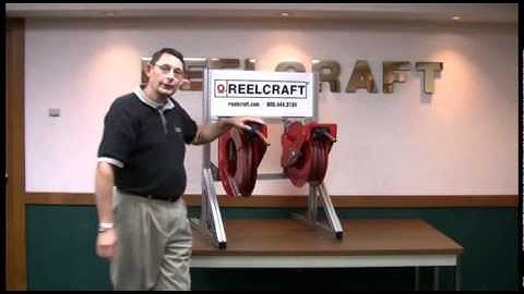 Reelcraft - How to adjust hose reel spring tension from FastoolNow.com