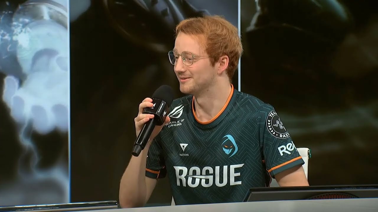 RGE Larssen interview - LEC Summer week 8 day 1